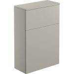 Regal 600mm Floor Standing WC Unit - Matt Latte
