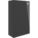 Unify 500mm Floor Standing WC Unit - Anthracite Gloss