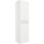 Onyx 454mm Wall Hung 2 Door Tall Unit - White Gloss