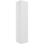 Linea 350mm Wall Hung 1 Door Tall Unit - Matt White