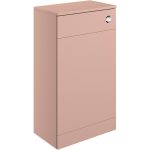 Linea 500mm WC Unit - Matt Antique Rose