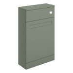 Pure 500mm Floor Standing WC Unit - Matt Reed Green