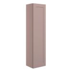 Pure 300mm Wall Hung 1 Door Tall Unit - Matt Peony