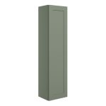 Pure 300mm Wall Hung 1 Door Tall Unit - Matt Reed Green