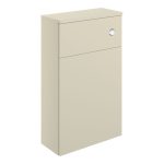 Lavish 500mm WC Unit - Matt Cotton & Oak Effect