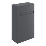 Grand 500mm Floor Standing WC Unit - Matt Graphite Grey