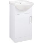 Urban 450mm Basin Unit & Basin - White Gloss