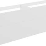 Linea 1180mm Wall Hung 4 Drawer Basin Unit (No Top) - Matt White
