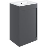 Grand 510mm Floor Standing Unit Inc. Basin - Matt Graphite Grey