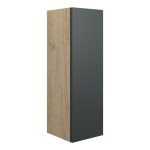 Platinum 200mm Slim Base Unit - Matt Graphite Grey (Oak Cab)