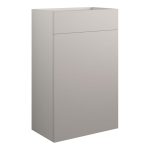 Platinum 500mm Standard WC Unit - Matt Dove Grey (Grey Cab)