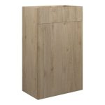 Platinum 500mm Standard WC Unit - Havana Oak (Oak Cab)