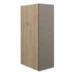 Platinum 200mm Standard Toilet Roll Unit - Matt Stone (Oak Cab)