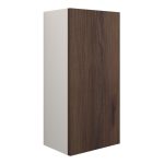 Platinum 300mm Slim Base Unit - Warm Walnut (Grey Cab)