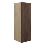 Platinum 200mm Slim Base Unit - Warm Walnut (Oak Cab)
