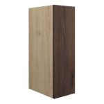 Platinum 200mm Standard Toilet Roll Unit - Warm Walnut (Oak Cab)