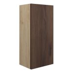 Platinum 300mm Slim Base Unit - Warm Walnut (Oak Cab)