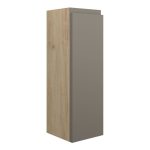 Diamond 200mm Slim Base Unit - Matt Stone (Oak Cab)