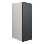 Diamond 200mm Standard Toilet Roll Unit - Matt Graphite Grey (Grey Cab)