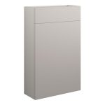 Diamond 500mm Slim WC Unit - Matt Dove Grey (Grey Cab)