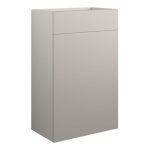 Diamond 500mm Standard WC Unit - Matt Dove Grey (Grey Cab)