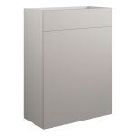 Diamond 600mm Standard WC Unit - Matt Dove Grey (Grey Cab)