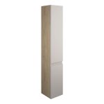 Diamond 300mm Tall Unit - Matt Dove Grey (Oak Cab)