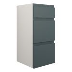 Diamond 300mm Standard 3 Drawer Unit - Matt Green Camo (Grey Cab)