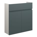 Diamond 600mm Slim Basin Unit - Matt Green Camo (Grey Cab)