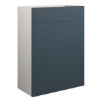 Diamond 600mm Standard WC Unit - Matt Arley Blue (Grey Cab)