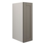 Crystal 200mm Standard Toilet Roll Unit - Matt Stone (Grey Cab)
