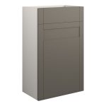 Crystal 500mm Standard WC Unit - Matt Stone (Grey Cab)