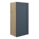 Crystal 300mm Slim Base Unit - Matt Arley Blue (Oak Cab)