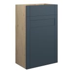Crystal 500mm Standard WC Unit - Matt Arley Blue (Oak Cab)