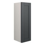 Crystal 200mm Slim Base Unit - Matt Graphite Grey (Grey Cab)