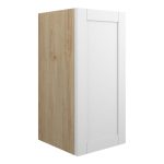 Crystal 300mm Standard Base Unit - Matt White (Oak Cab)
