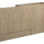 Platinum 1536mm Standard Basin  WC & 3 Drawer Unit Pack - Havana Oak (Oak Cab)