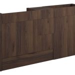 Platinum 1536mm Standard Basin  WC & 3 Drawer Unit Pack - Warm Walnut (Oak Cab)