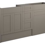 Crystal 1536mm Standard Basin  WC & 3 Drawer Unit Pack - Matt Stone (Oak Cab)