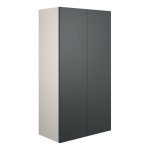 Platinum 600mm Standard 2 Door Storage Unit - Matt Graphite Grey (Grey Cab)