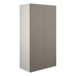 Platinum 600mm Standard 2 Door Storage Unit - Matt Stone (Grey Cab)