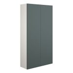 Platinum 600mm Slim 2 Door Storage Unit - Matt Green (Grey Cab)