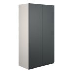 Diamond 600mm Standard 2 Door Storage Unit - Matt Graphite Grey (Grey Cab)