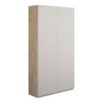 Diamond 600mm Slim 2 Door Storage Unit - Matt Dove Grey (Oak Cab)