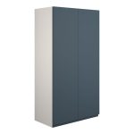 Diamond 600mm Standard 2 Door Storage Unit - Matt Arley Blue (Grey Cab)