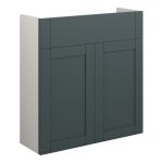 Crystal 600mm Slim Basin Unit - Matt Green Camo (Grey Cab)