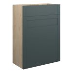 Crystal 600mm Standard WC Unit - Matt Green Camo (Oak Cab)