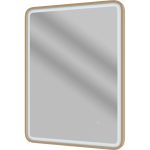 Sparkle 600mm Rectangle Front-Lit LED Mirror - Brushed Bronze