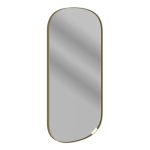 Lustre 800x400mm Oblong Mirror - Brushed Bronze