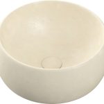 Quell 400mm Ceramic Washbowl - Stone Effect